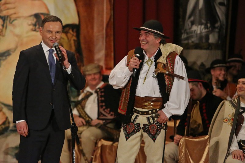 Andrzej Duda przyjeżdża na imprezę od dwóch lat. W tym roku część górali zdecydowało się zbojkotować przyjazd prezydenta.