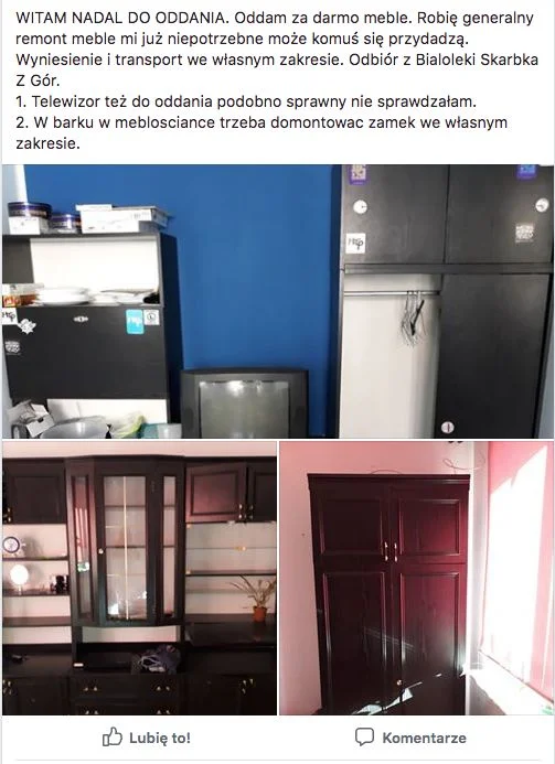 Na Facebooku również istnieje mnóstwo podobnych grup.