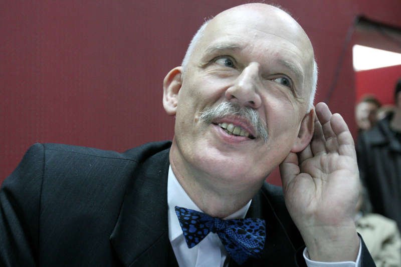 Janusz Korwin-Mikke wicepremierem? To jeden ze scenariuszy gdyby Donald Tusk zajął stanowisko w Unii Europejskiej