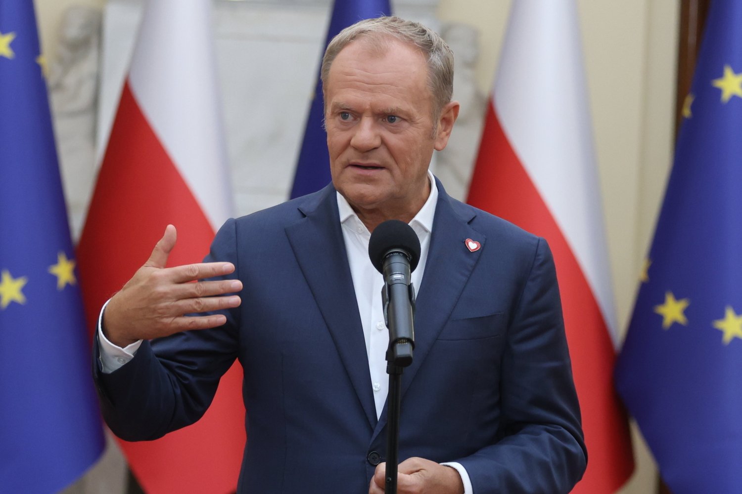 Nawet Tusk skomentował zamieszanie z wypowiedzią Trumpa. "Niezależnie od interpretacji"