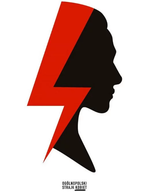 Symbol czerwonej błyskawicy — co oznacza czerwony piorun na Strajku Kobiet?
