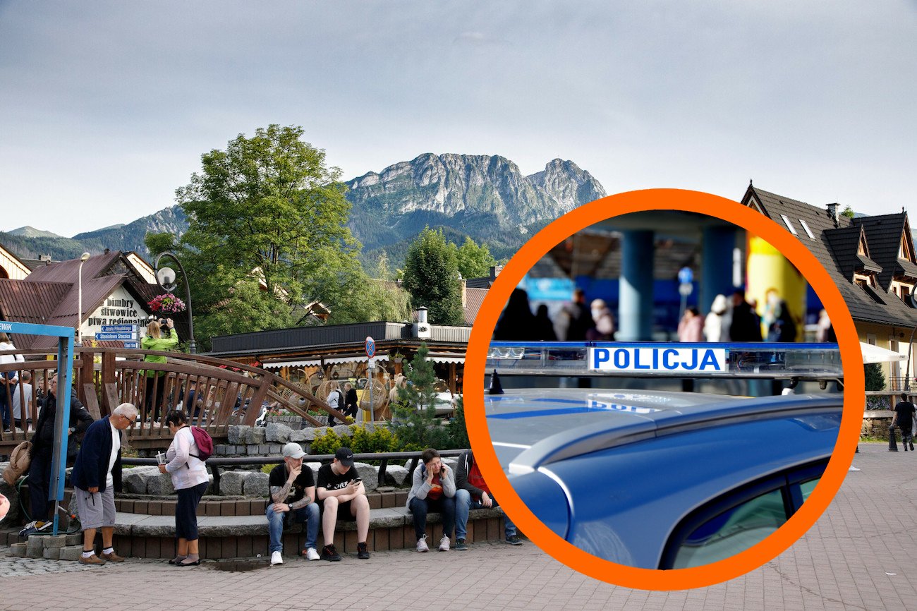 Przyjął turystów w Zakopanem. "Dopadł moją żonę, powalił na ziemię i zaczął kopać"
