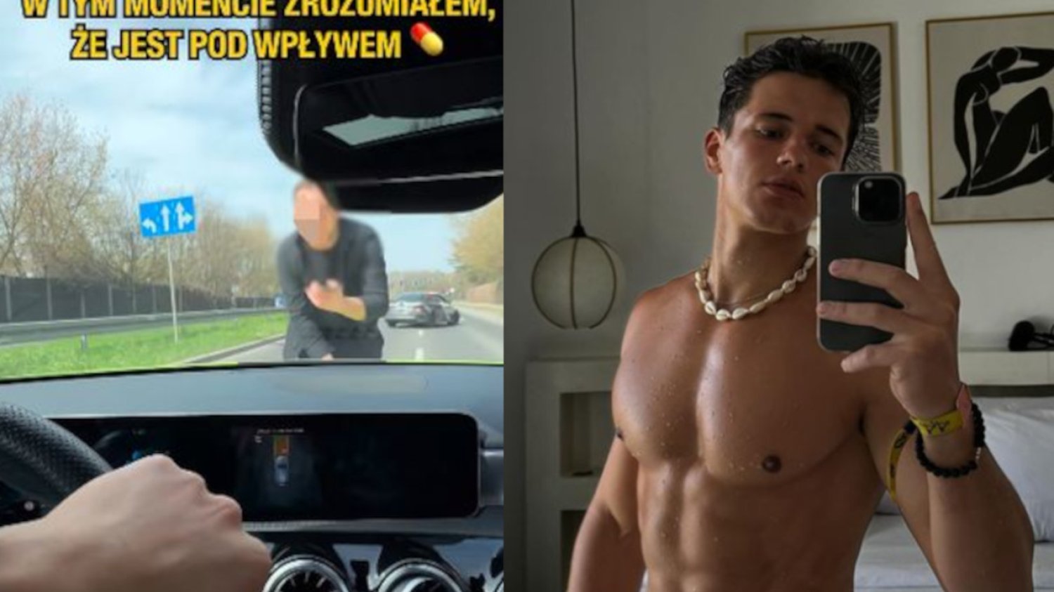Kamil Szymczak o wypadku w Krakowie.