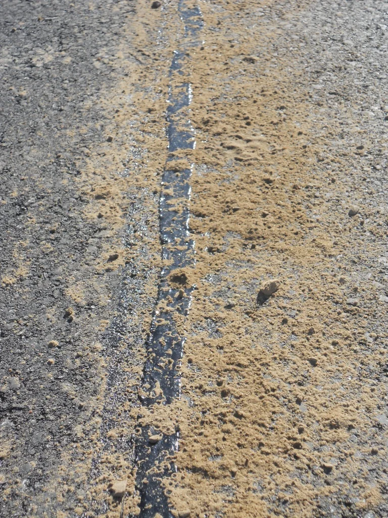 Pęknięcie na A2 2