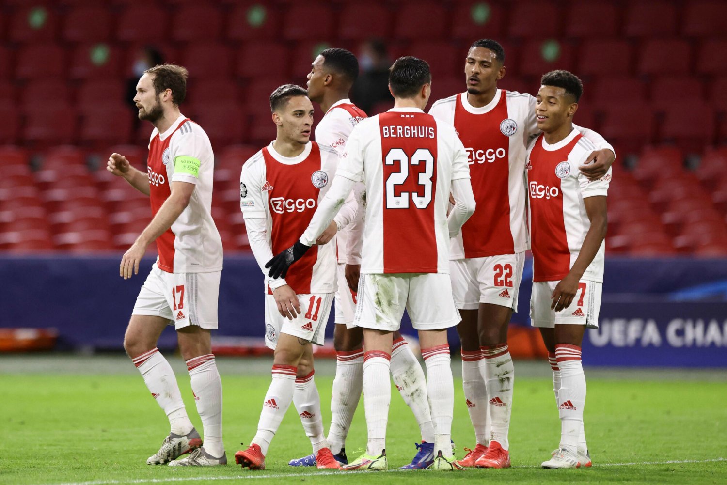 Ajax Amsterdam wygrał wszystkie mecze w fazie grupowej tegorocznej Ligi Mistrzów