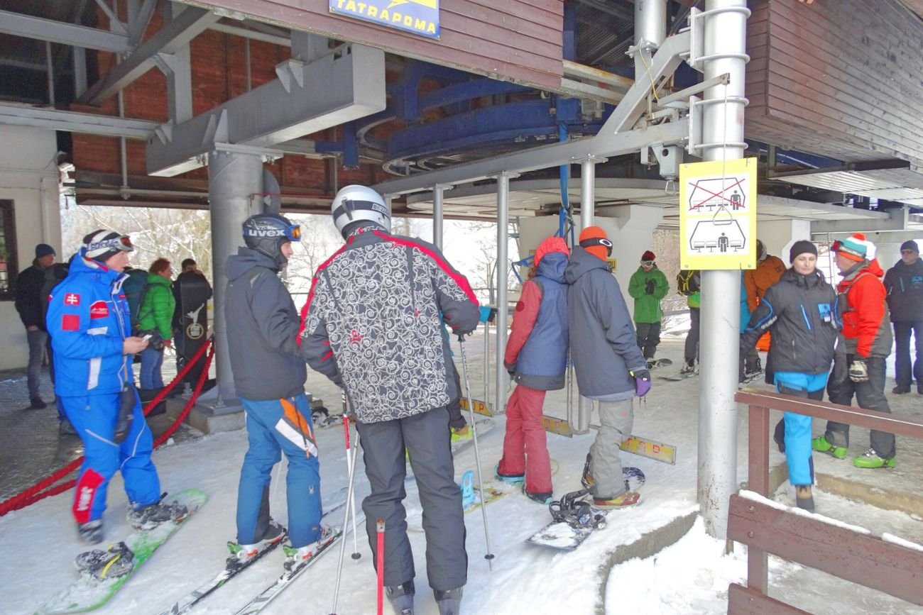 Narty na Słowacji. W Jasnej zrobił się ogromny zator