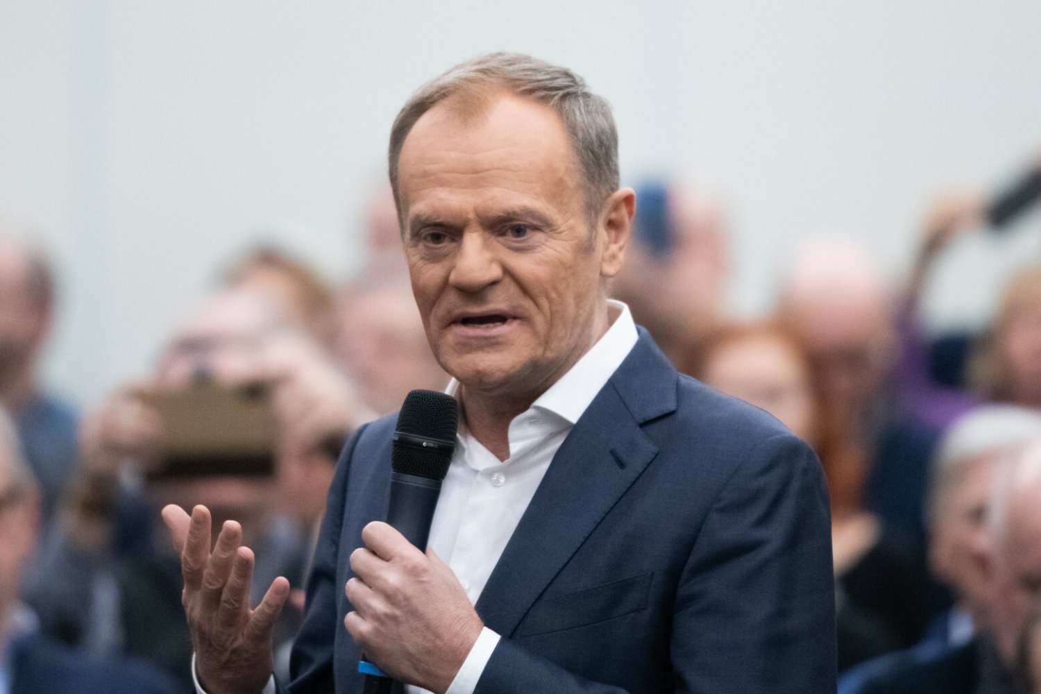 Lider PO Donald Tusk.