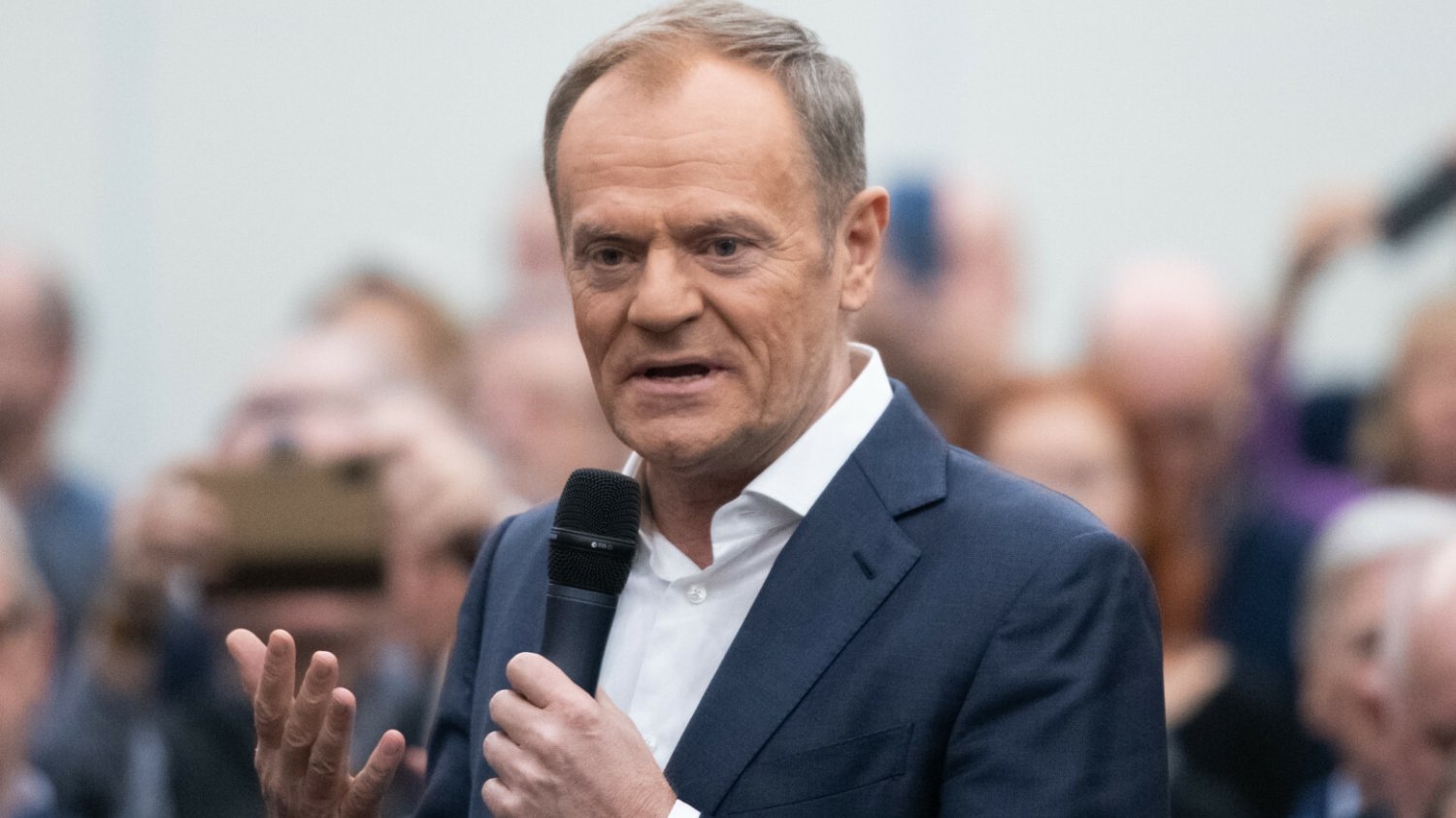 Lider PO Donald Tusk.