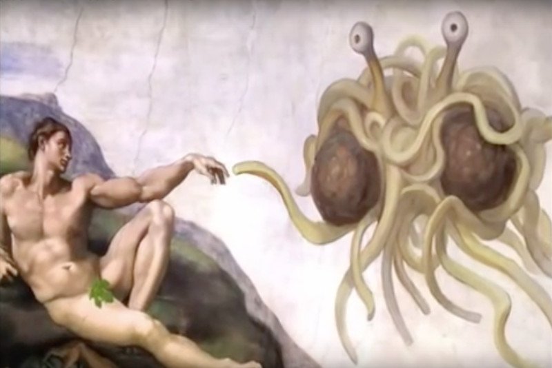 W Nowej Zelandii Kościół Latającego Potwora Spaghetti może zatwierdzać małżeństwa. W Polsce nie może się sam nawet zarejestrować.