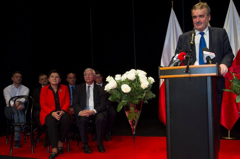 Wojciech Lubawski, dotychczasowy prezydent Kielc, miał poparcie Prawa i Sprawiedliwości.