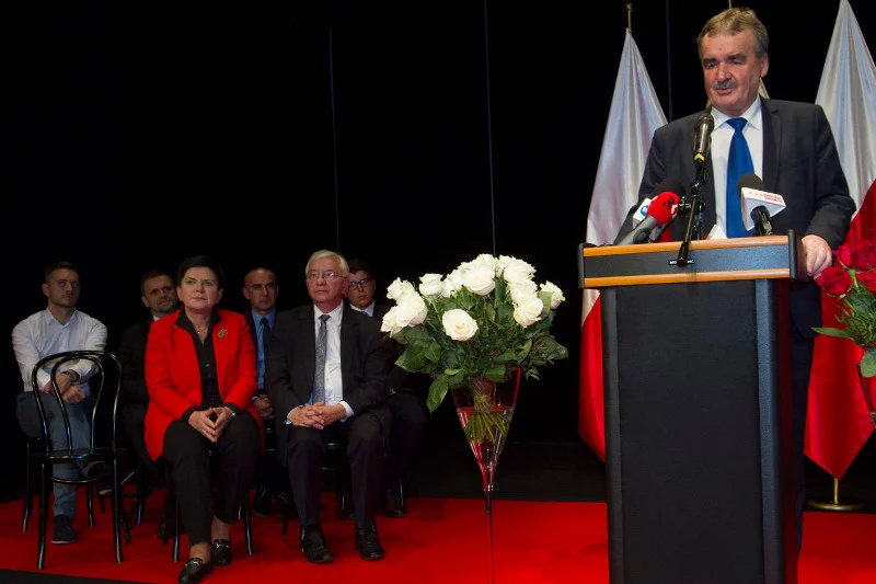 Wojciech Lubawski, dotychczasowy prezydent Kielc, miał poparcie Prawa i Sprawiedliwości.