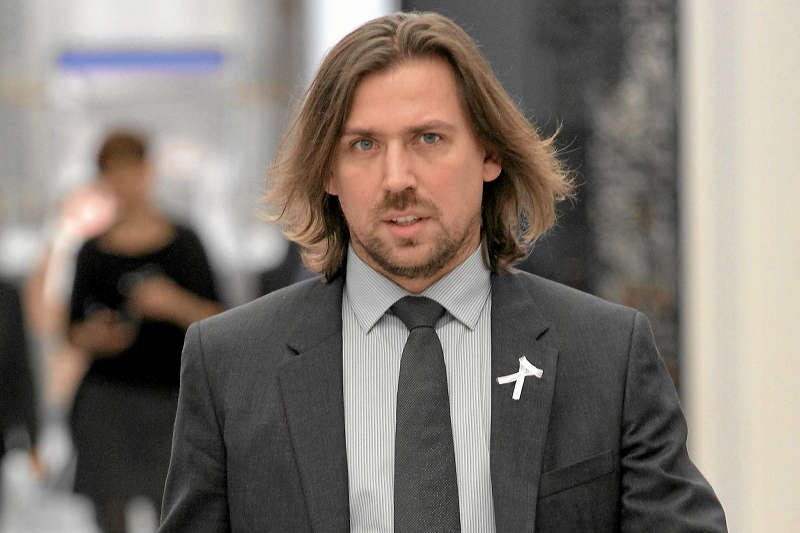 Poseł PiS Tomasz Kaczmarek, znany jako agent Tomek