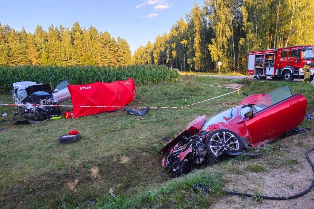 Cztery osoby zginęły w wypadku w Słomiance