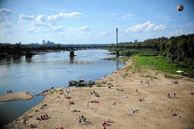Według "National Geographic" warszawskie plaże należą do najpiękniejszych na świecie.