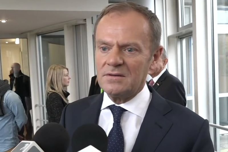 Donald Tusk w Dortmundzie ostro o konwencji PiS.