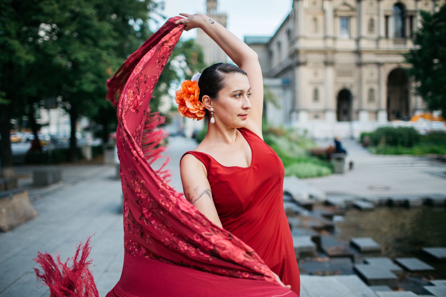 Kasia Kubicka uczy flamenco od 9 lat, tańczyć zaczęła w 2002 roku.