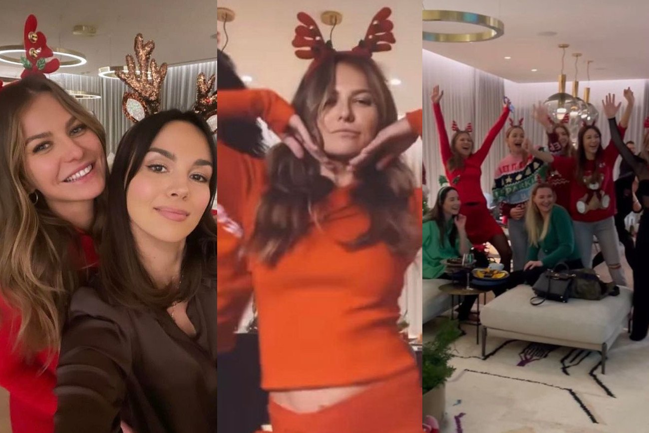 Anna Lewandowska zaprosiła do siebie znane koleżanki.