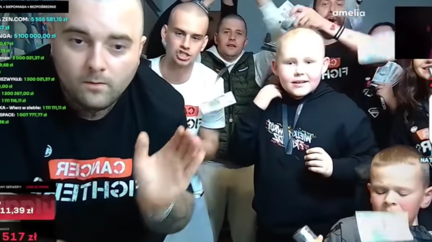 Nowa kwota zbiórki Łatwogang na Cancer Fighters