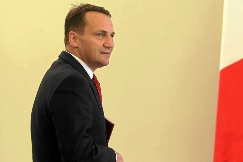 Radosław Sikorski, minister spraw zagranicznych i wiceprzewodniczący PO