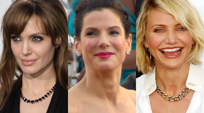 Angelina Jolie, Sandra Bullock i Cameron Diaz