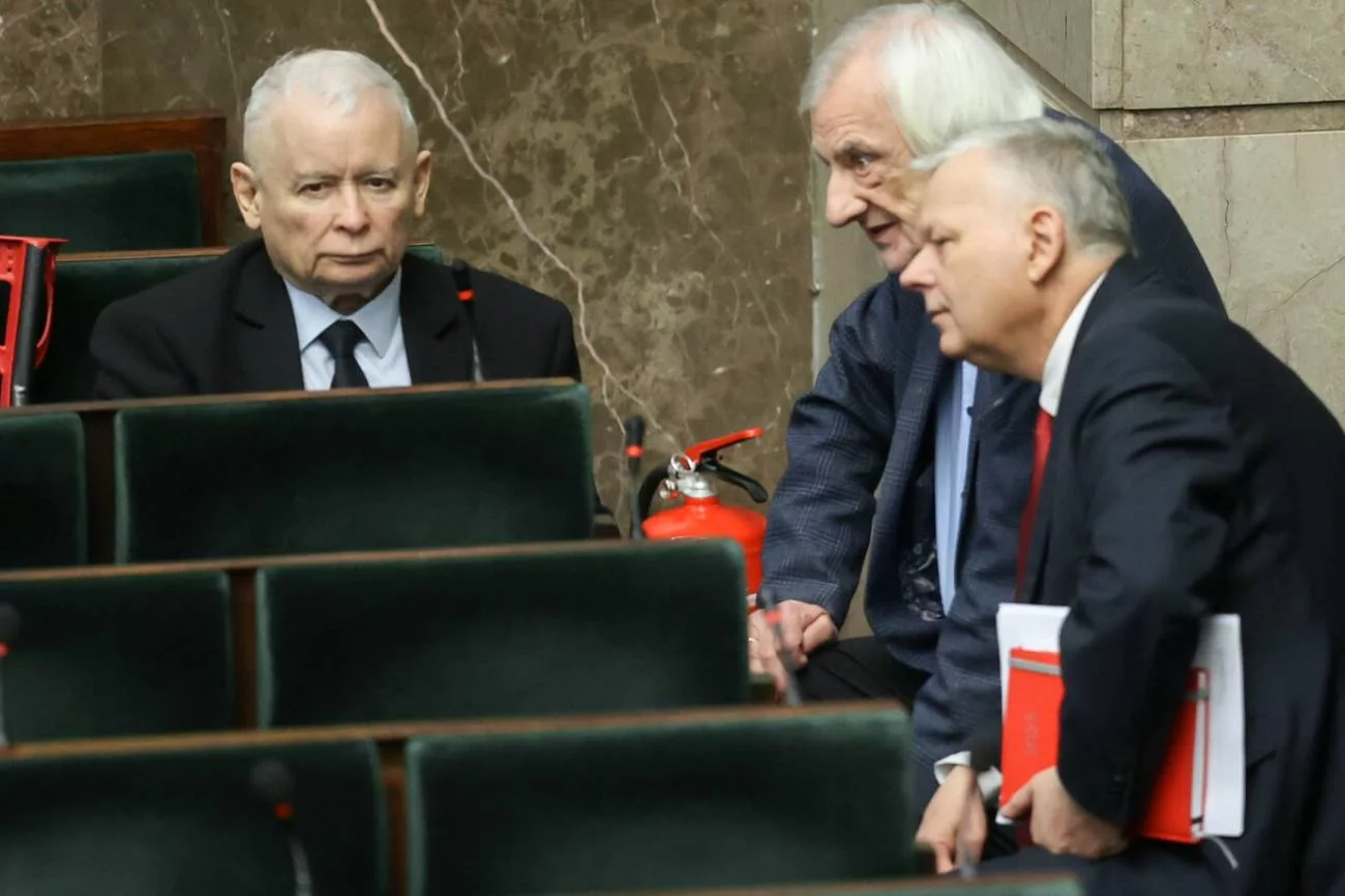 Jarosław Kaczyński w Sejmie