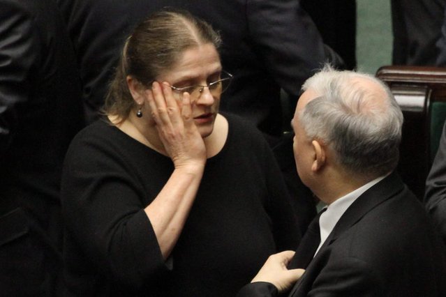 Strach zajrzał w oczy posłanki Pawłowicz.