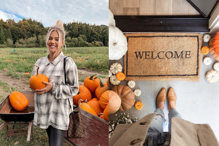 Jesień to ukochana pora roku dyniar