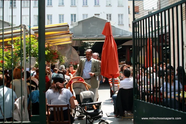 Marche des enfants rouges, w dzielnicy Marais