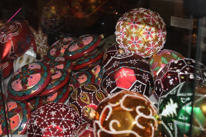 Bombki z Piotrkowa Trybunalskiego.