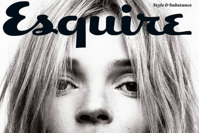Esquire z Kate Moss na okładce