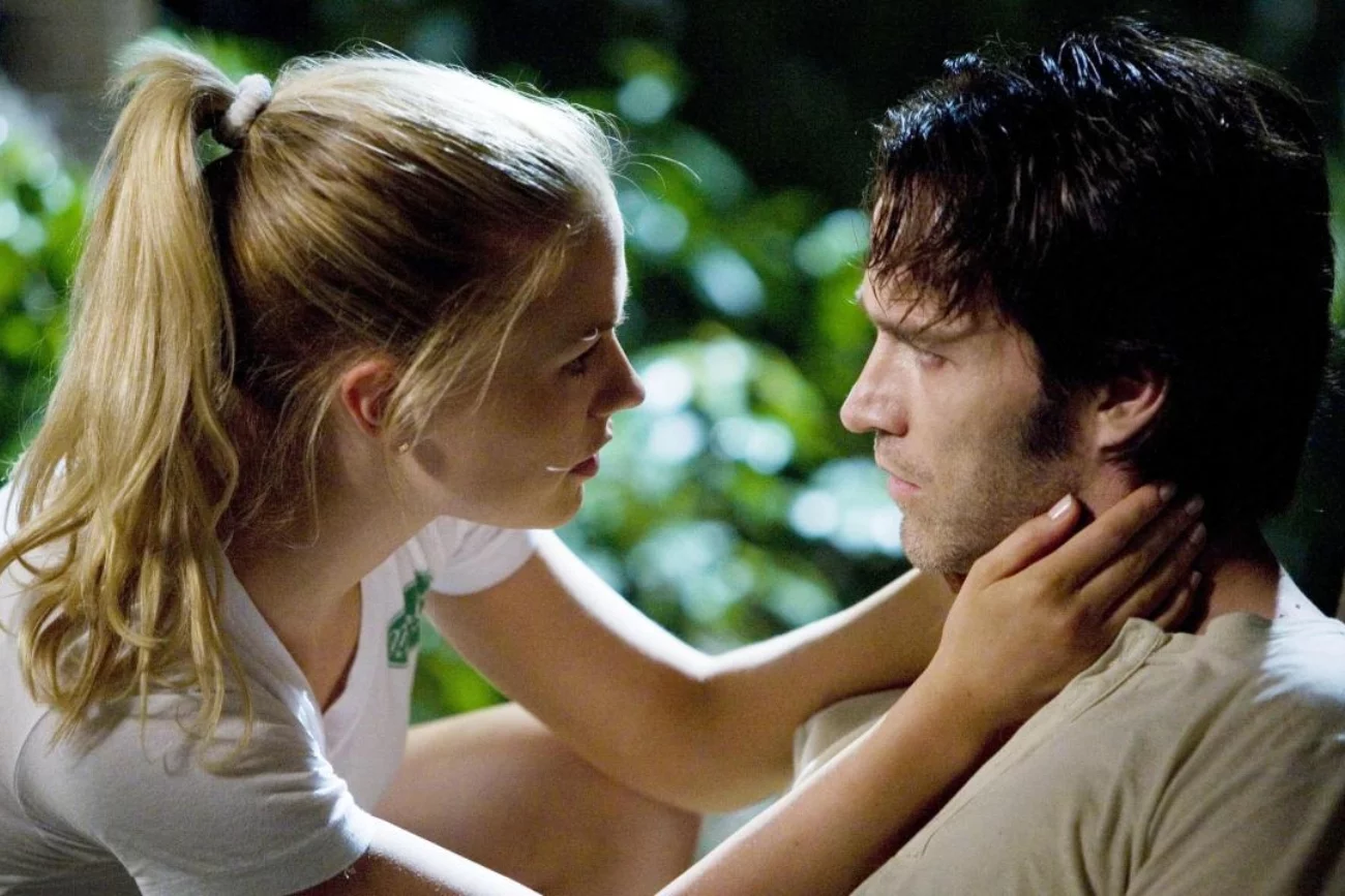 Anne Paquin i Stephen Moyer w serialu "Czysta krew".