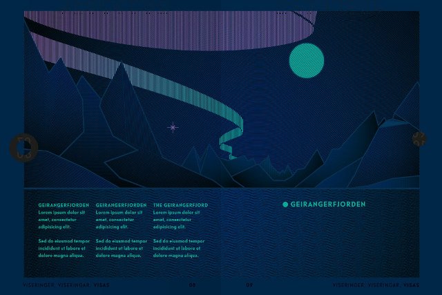 W świetle lampy UV na stronach paszportu widoczna będzie zorza