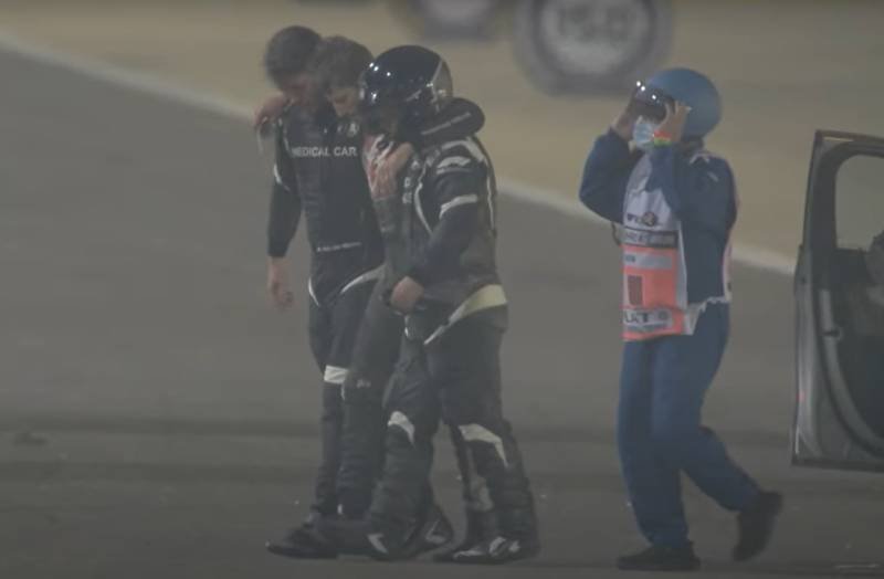 F1. Romain Grosjean wrócił za kółko bolidu.