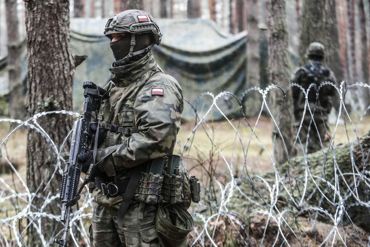 7 listopada 2021 r. polski żołnierz zmarł w obszarze przygranicznym. (zdjęcie ilustracyjne)