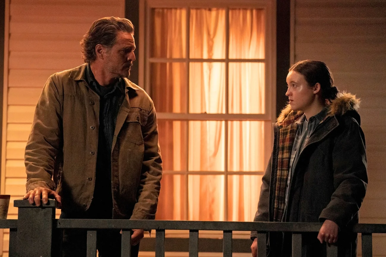 Pedro Pascal i Bella Ramsey w serialu "The Last of Us".