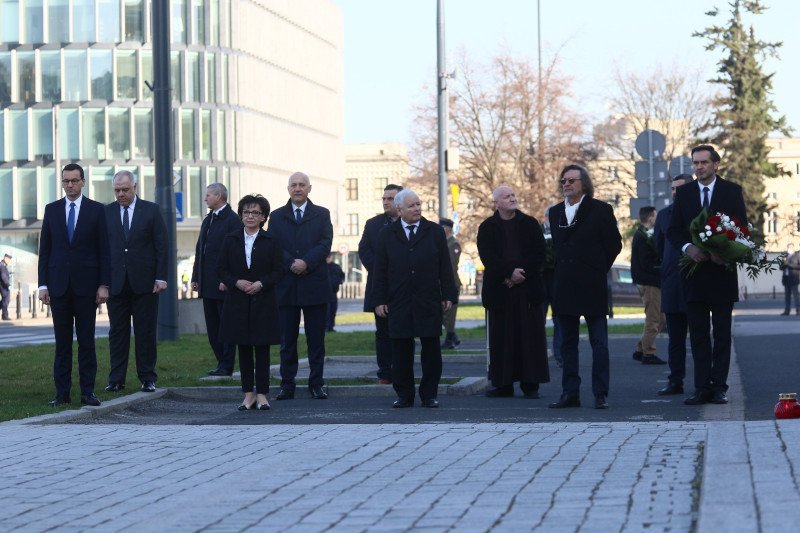 Tak wyglądały obchody 10. rocznicy katastrofy smoleńskiej w 2020 roku.