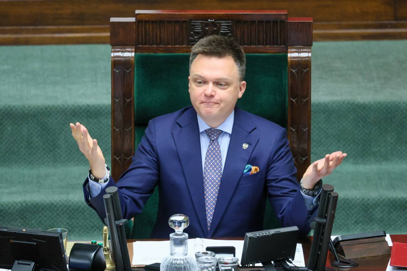 Szymon Hołownia w Sejmie