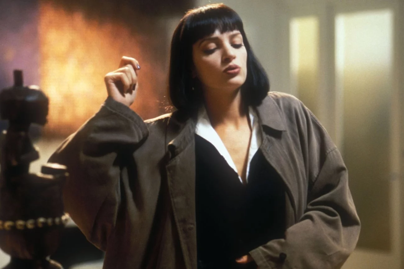 Uma Thurman w filmie "Pulp Fiction"
