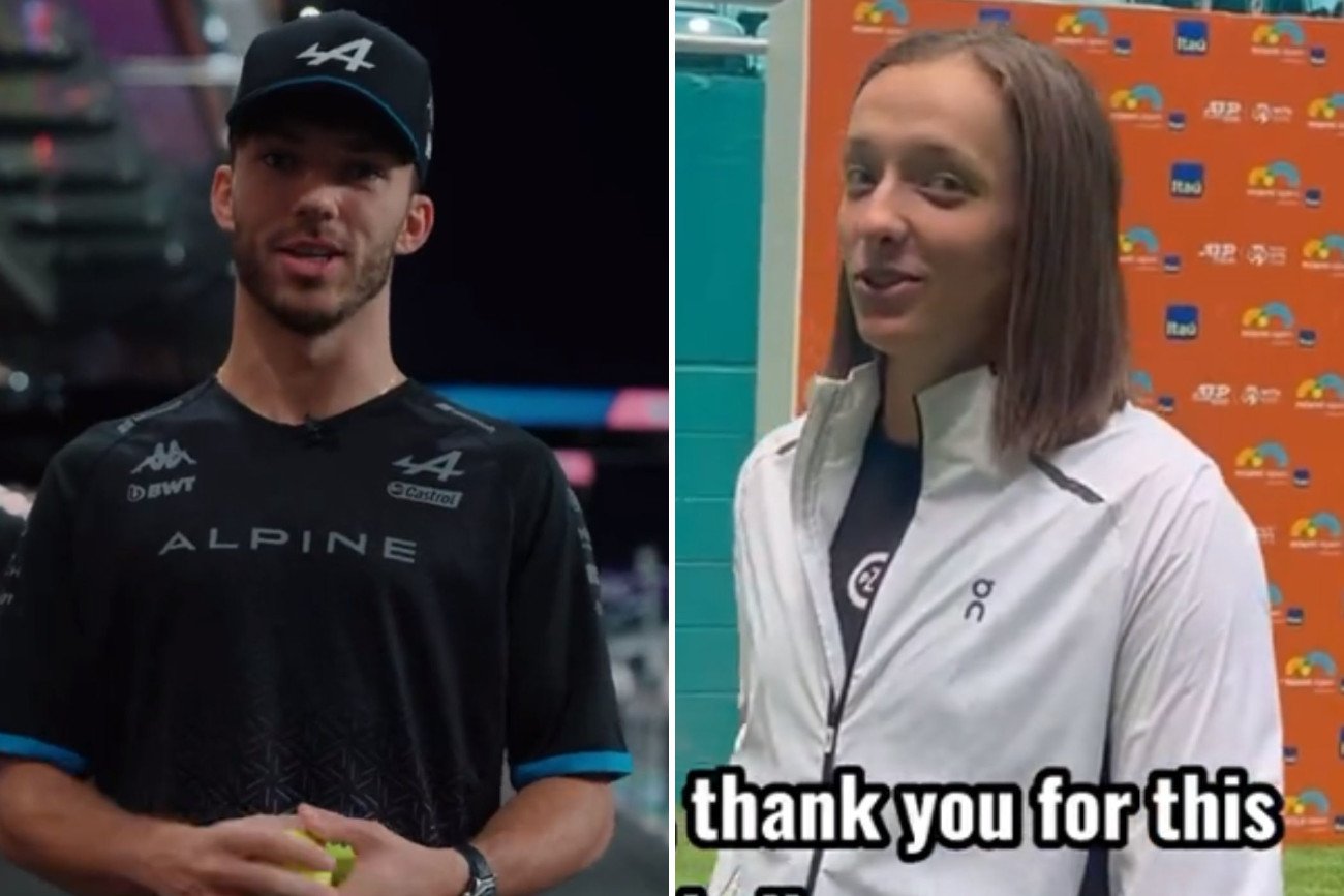 Pierre Gasly rzucił wyzwanie Idze Świątek