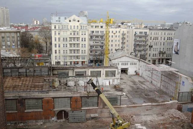 Hala Koszyki, rozbiórka, 2008