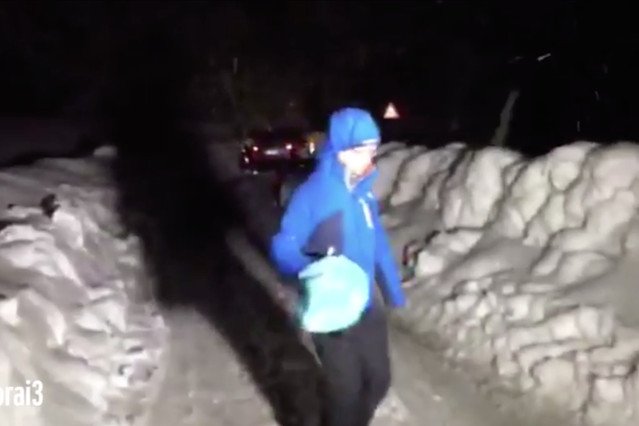 Lawina doszczętnie przykryła hotel.