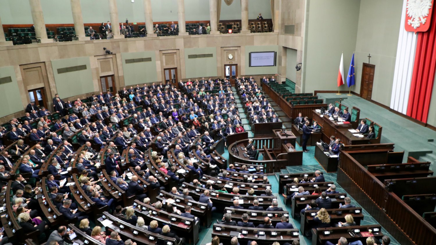Sejm zdecydował ws. Trybunału Konstytucyjnego. Uchwałę przyjęto po pierwszym czytaniu.