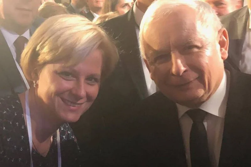 Łapy k. Białegostoku. Burmistrz Urszula Jabłońska z PiS sceptycznie wypowiadała się o UE. Choć miasto chętnie korzysta z unijnych funduszy.