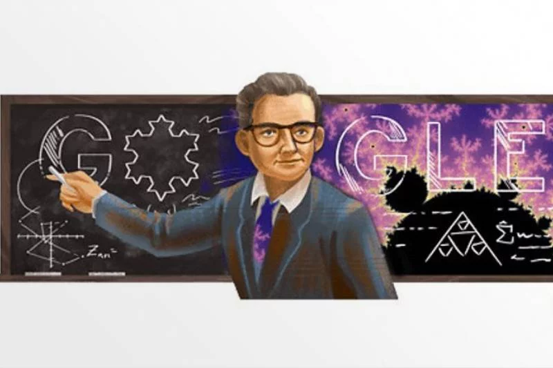 Benoit Mandelbrot — kim jest postać z Google Doodle? [Historia matematyka]