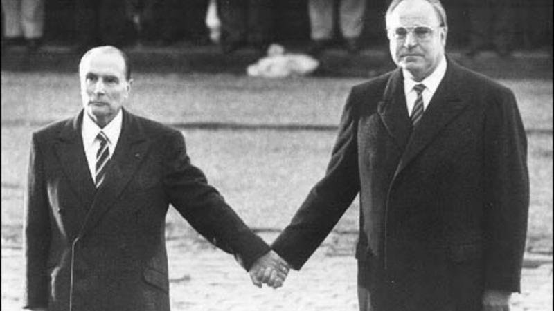 Kohl i Mtterrand pod Verdun, 1984 rok