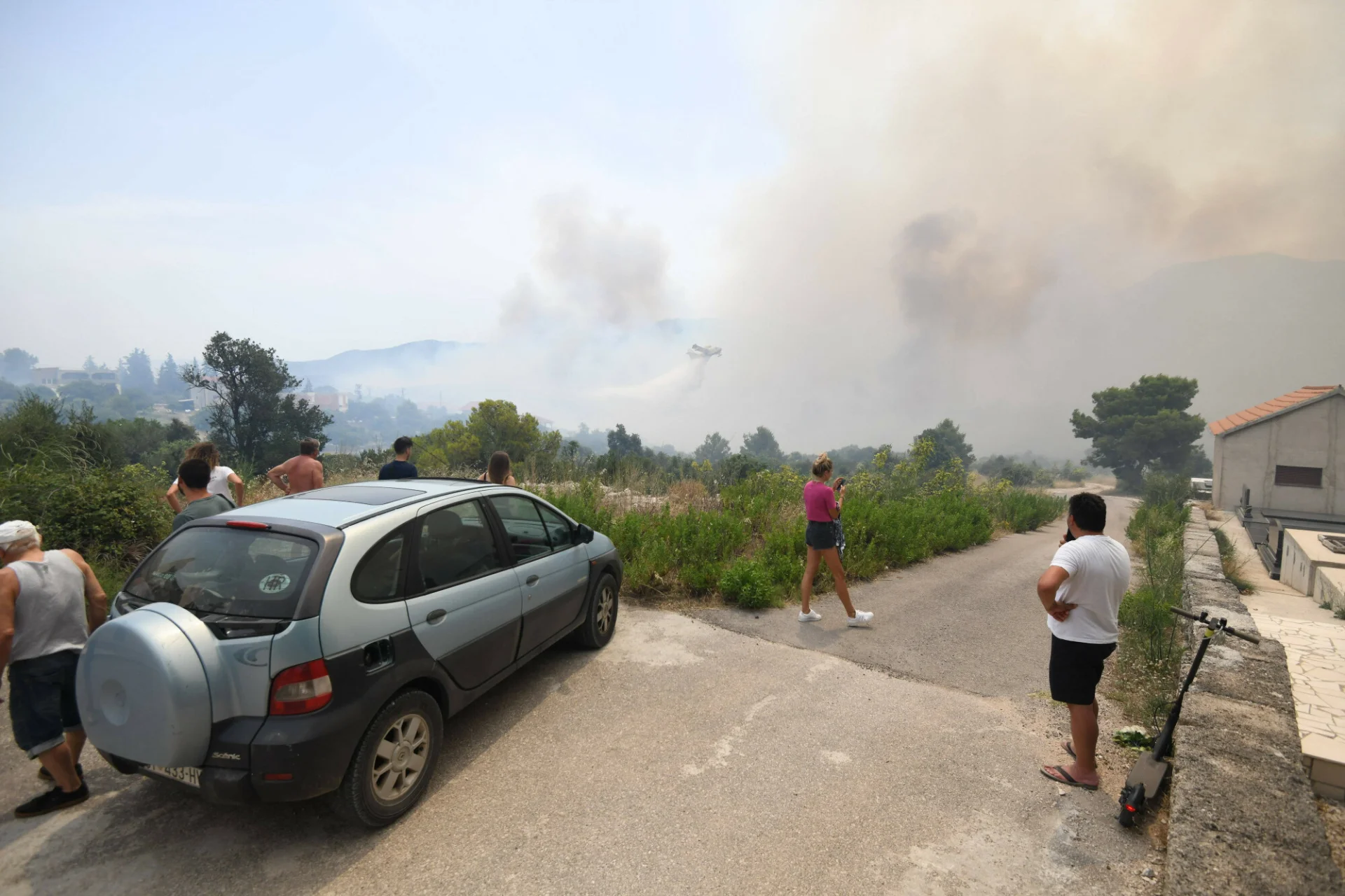 Wakacje w Chorwacji. Płonie raj turystyczny, służby ewakuowały ludzi.