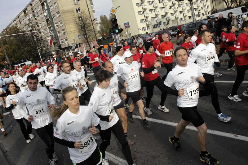 Bieg Niepodległości w Warszawie