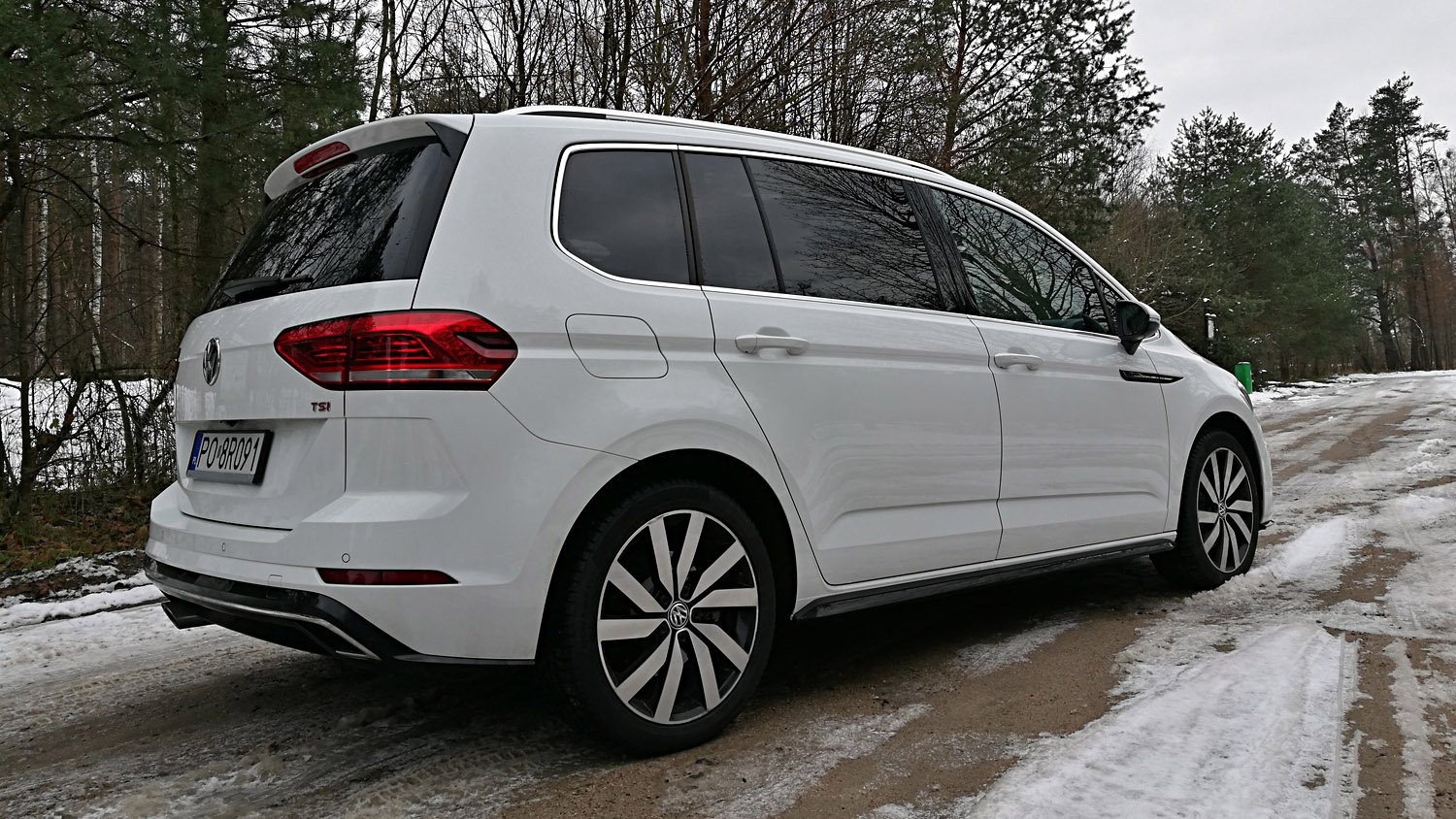Volkswagen Touran zaskoczył mnie komfortem jazdy.