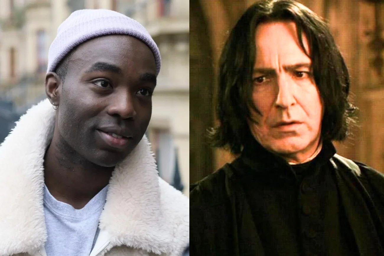 Paapa Essiedu w serialu "Mogę cię zniszczyć" i Alan Rickman w filmie "Harry Potter i Komnata Tajemnic"