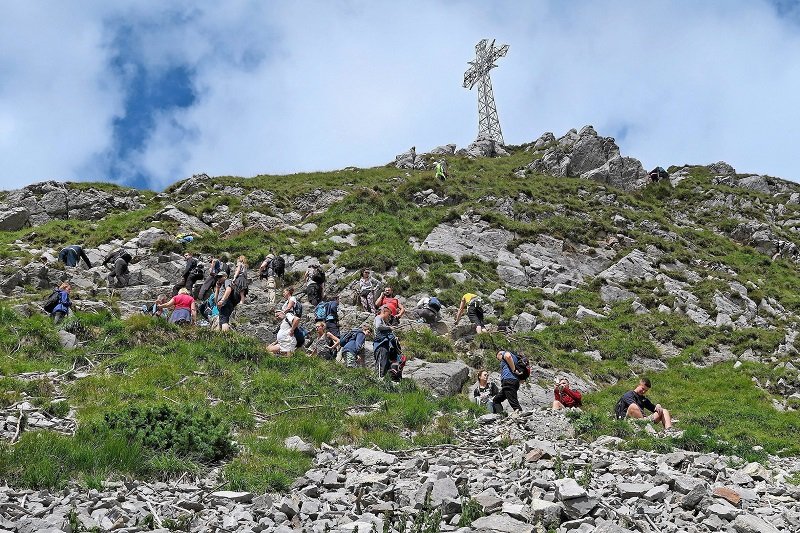 Turystka była na Giewoncie w czasie gwałtownej burzy. Opowiedziała o tym, co widziała.